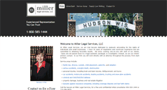 Desktop Screenshot of millerlegalservices.com